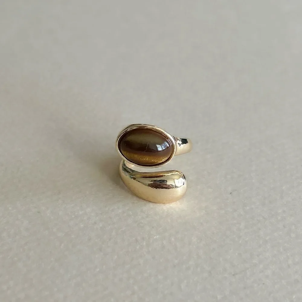 Tiger eye Ring M1375